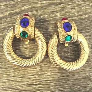 vintage clip on earrings